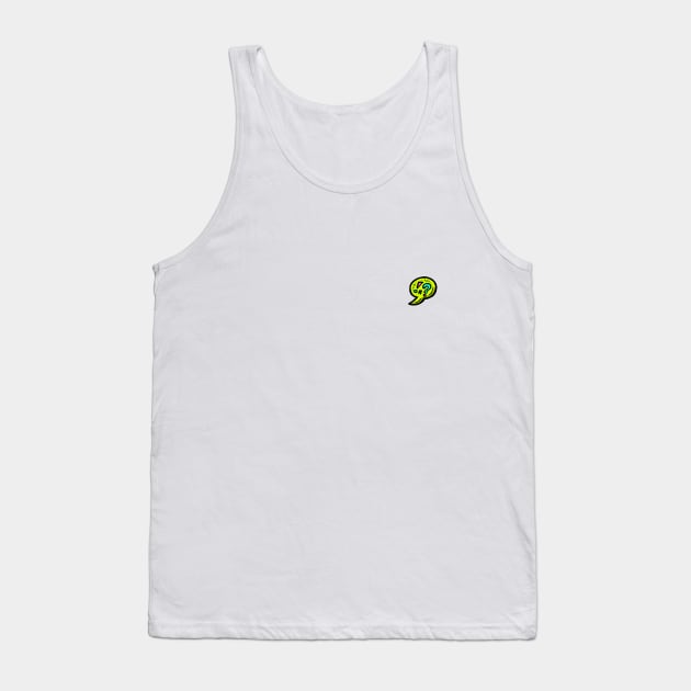 Speech Bubble Tank Top by VANDERVISUALS